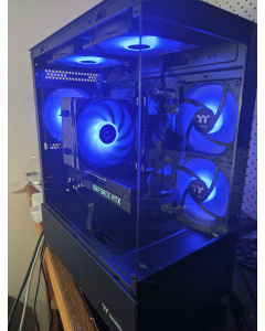 i5 12400F RTX 3070 RGB Gaming PC Blue Fishbowl